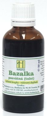 Bazalka posvätná (tulsi), 50 ml