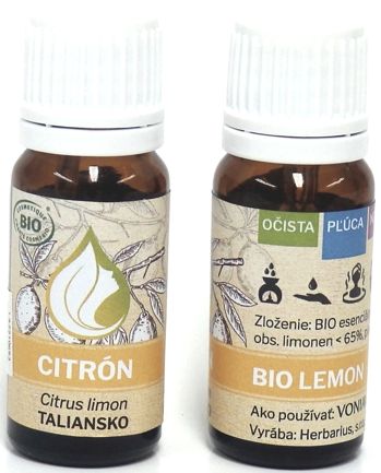 BIO Citrón, esenciálny olej 10 ml