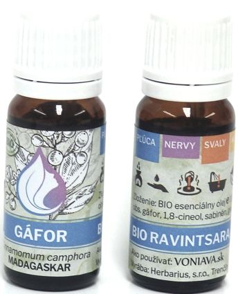 BIO Gáfor (Ravintsara) , esenciálny olej 10 ml