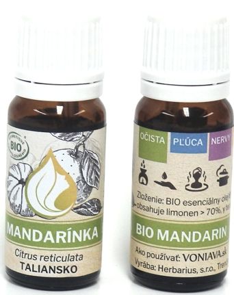BIO Mandarínka, esenciálny olej 10 ml