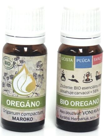 BIO Oregano, esenciálny olej, 10 ml