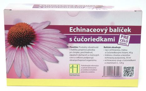 Echinaceový balíček s čučoriedkami