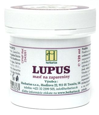 Lupus, masť na zapareniny, 120 ml